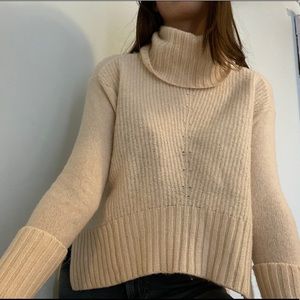 Cream Turtleneck